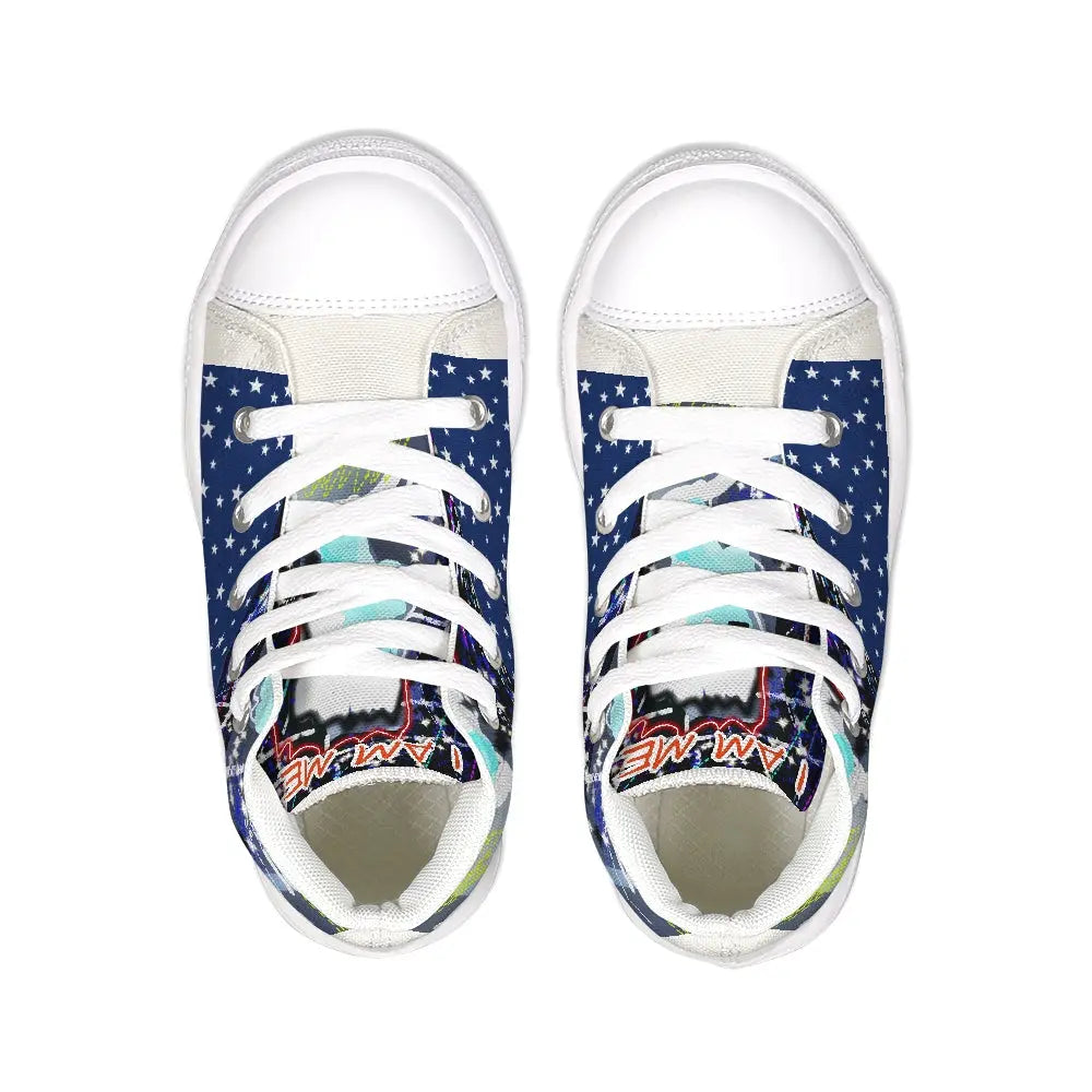 IAKAM Kids Hightop Canvas Shoe IME - IAKAM