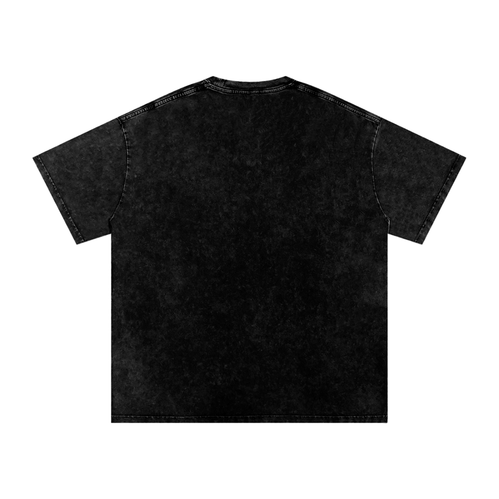 Fuse982 Snow Washed Oversized Cotton T-Shirt