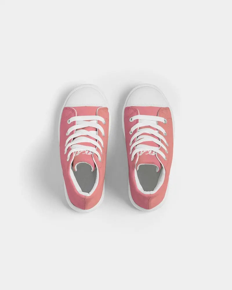 Fusion Kids Hightop Canvas Shoe - IAKAM