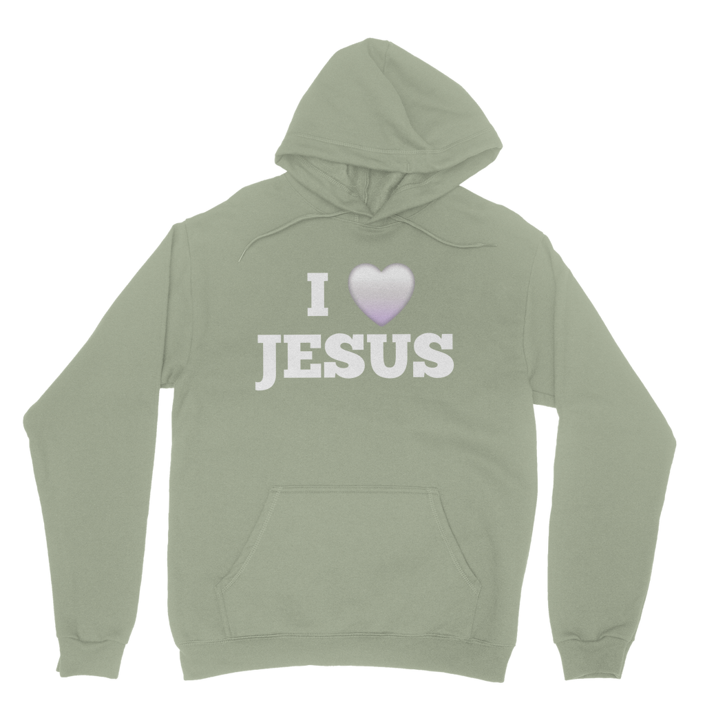I love Jesus Hoodie for Everyday Comfort - Classic Adult Style