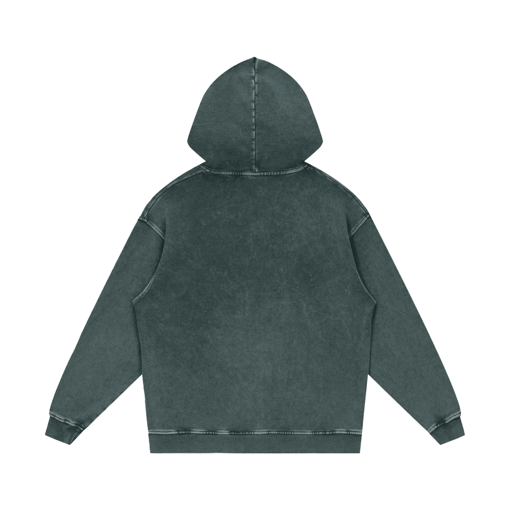 Msfbrownie Washed Loose Cotton Hoodie