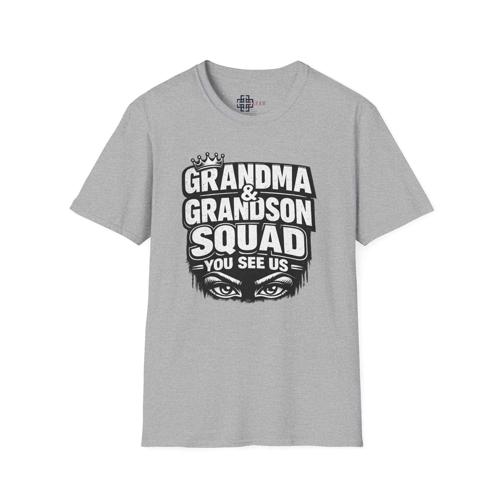 Grandma & Grandson Squad T-Shirt — Matching Family Gift for Grandparents