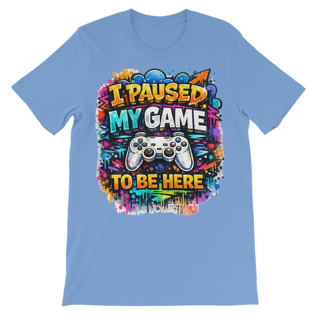 I paused my game Classic Kids T-Shirt