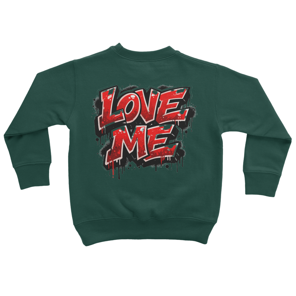 Broken Hearted Bear Classic Kids Sweatshirt