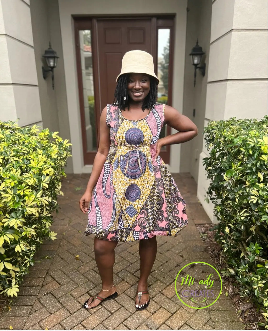 Milladys Fashionable Bubble Dress Imani - IAKAM