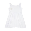 Elevate or Fade Skater Dress - Bold Retro Graphic for a Stylish Statement