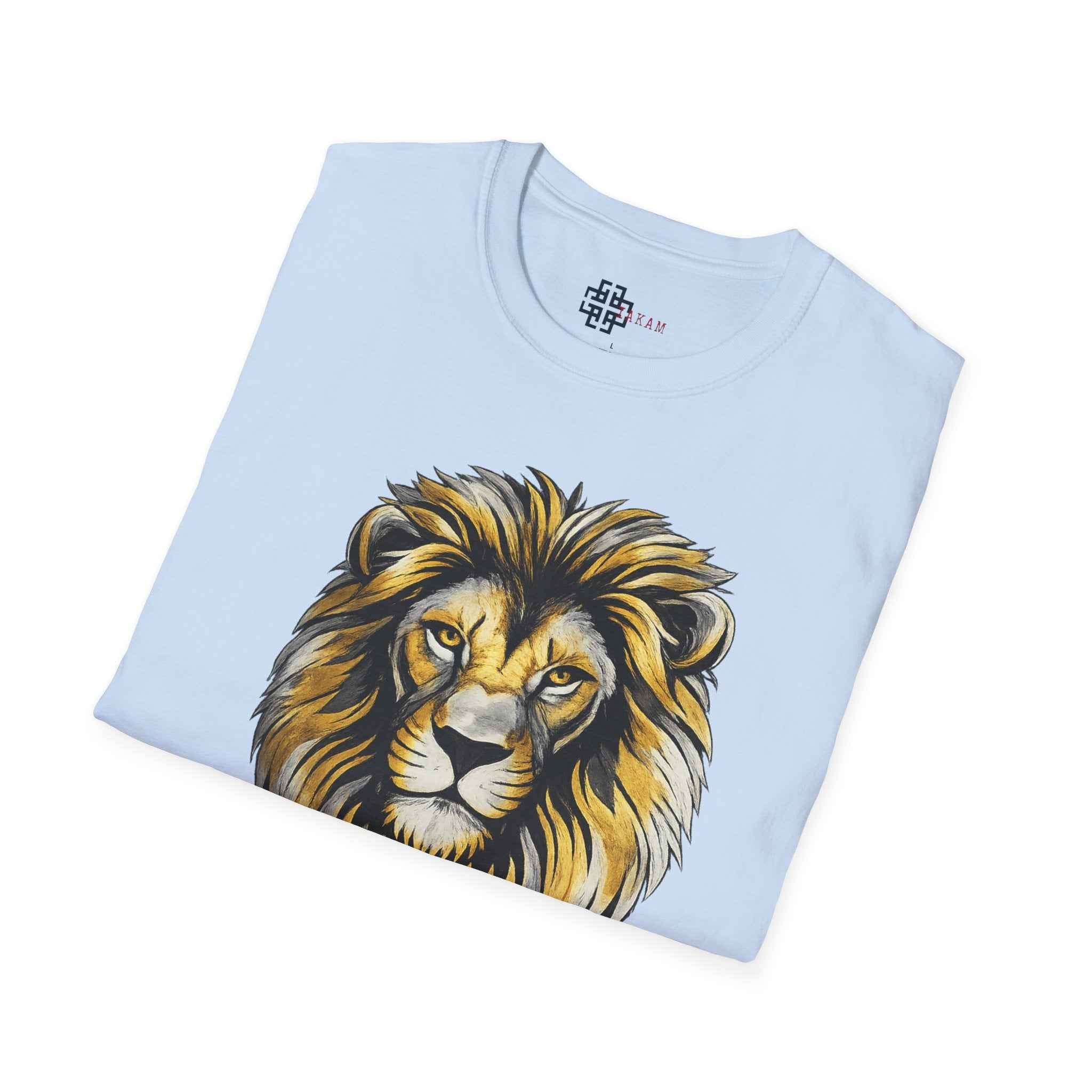 Lionheart Graphic T-Shirt - Striking Lion Head Art Design