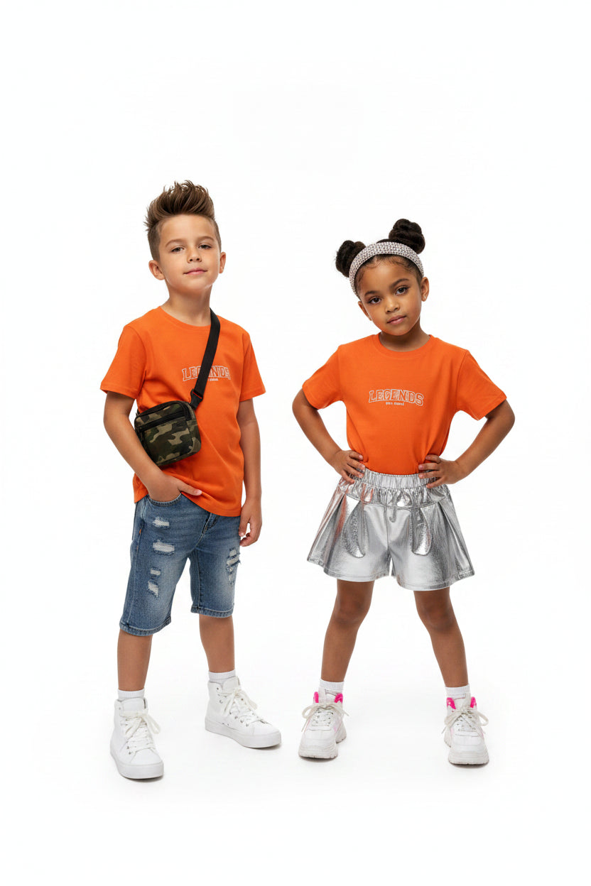 Kids Tee — 'LEGENDS' Mini Logo Graphic Shirt