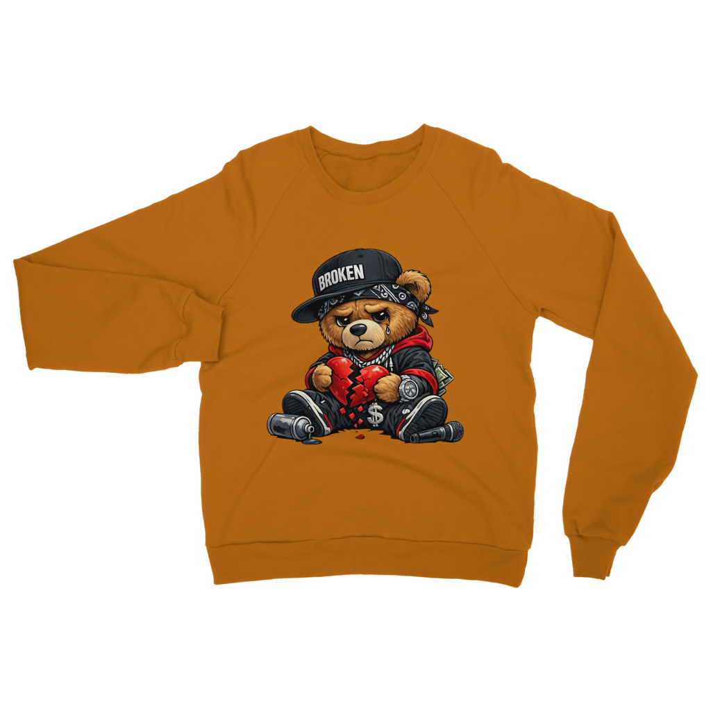 Broken Hearted Bear Classic Adult Sweatshirt
