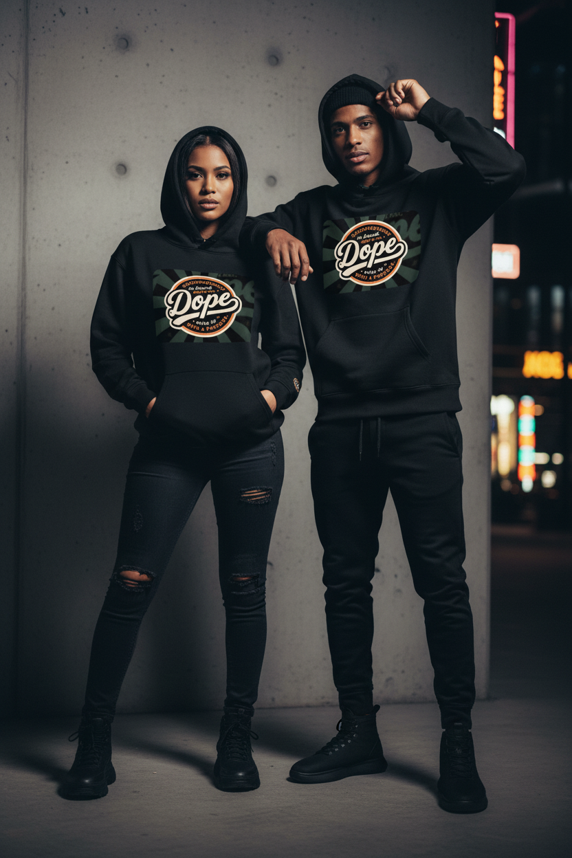 Dope Oversize Fleeced Hoodie