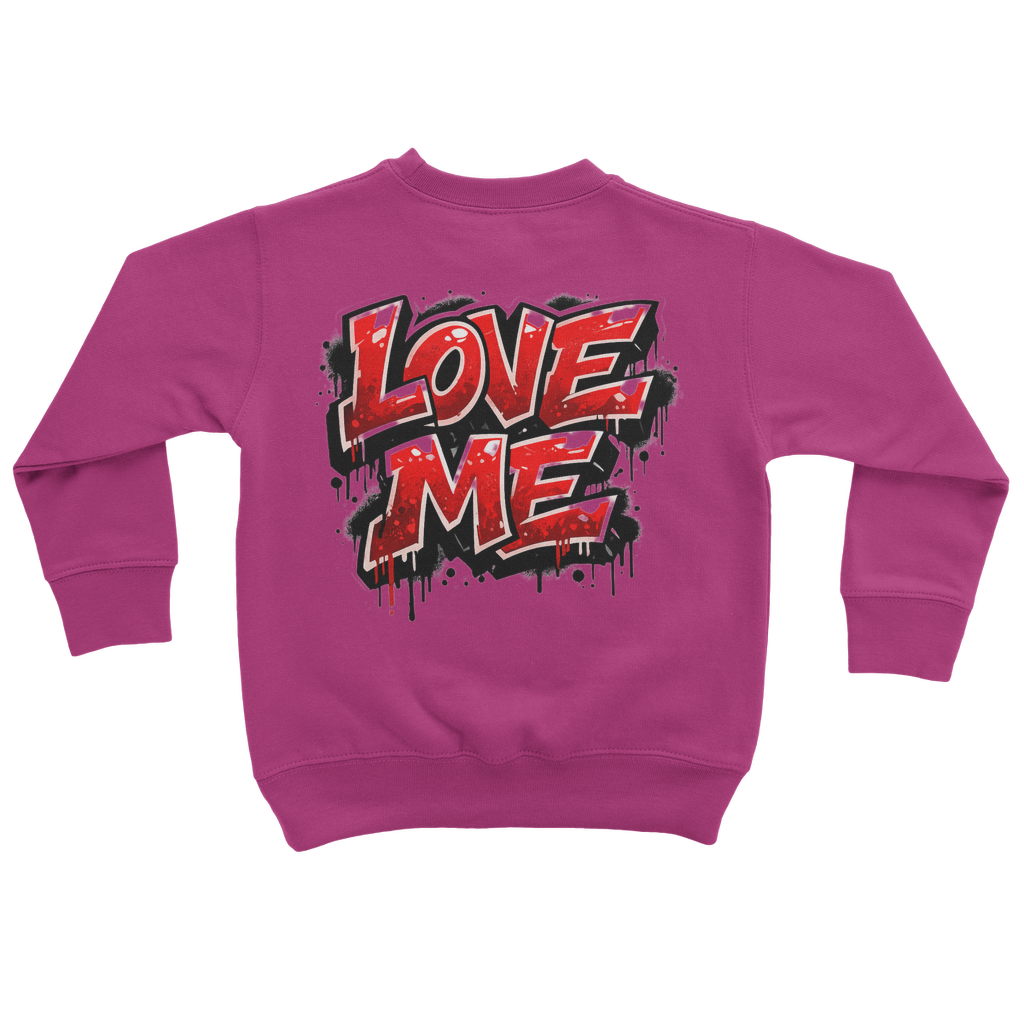 Broken Hearted Bear Classic Kids Sweatshirt