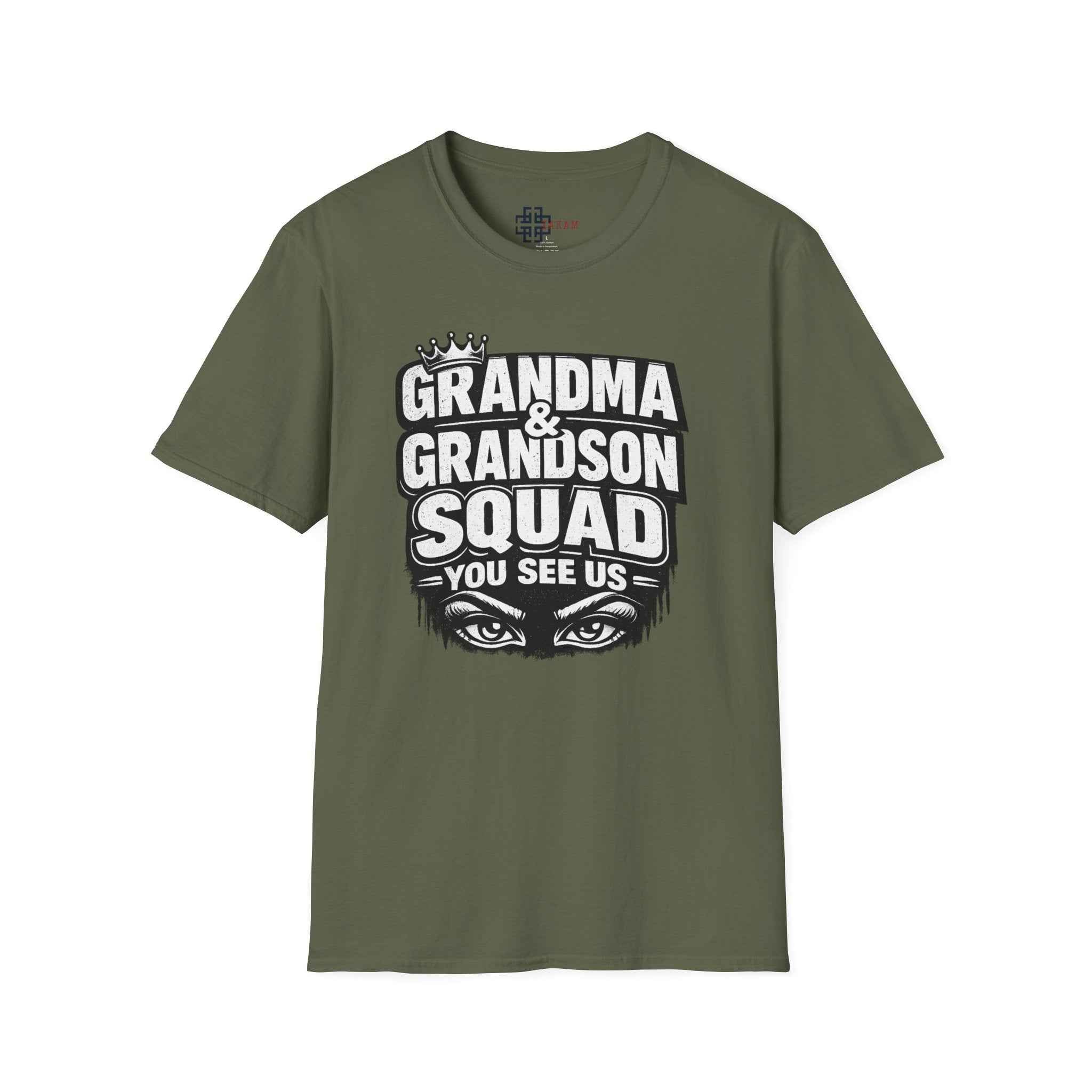 Grandma & Grandson Squad T-Shirt — Matching Family Gift for Grandparents