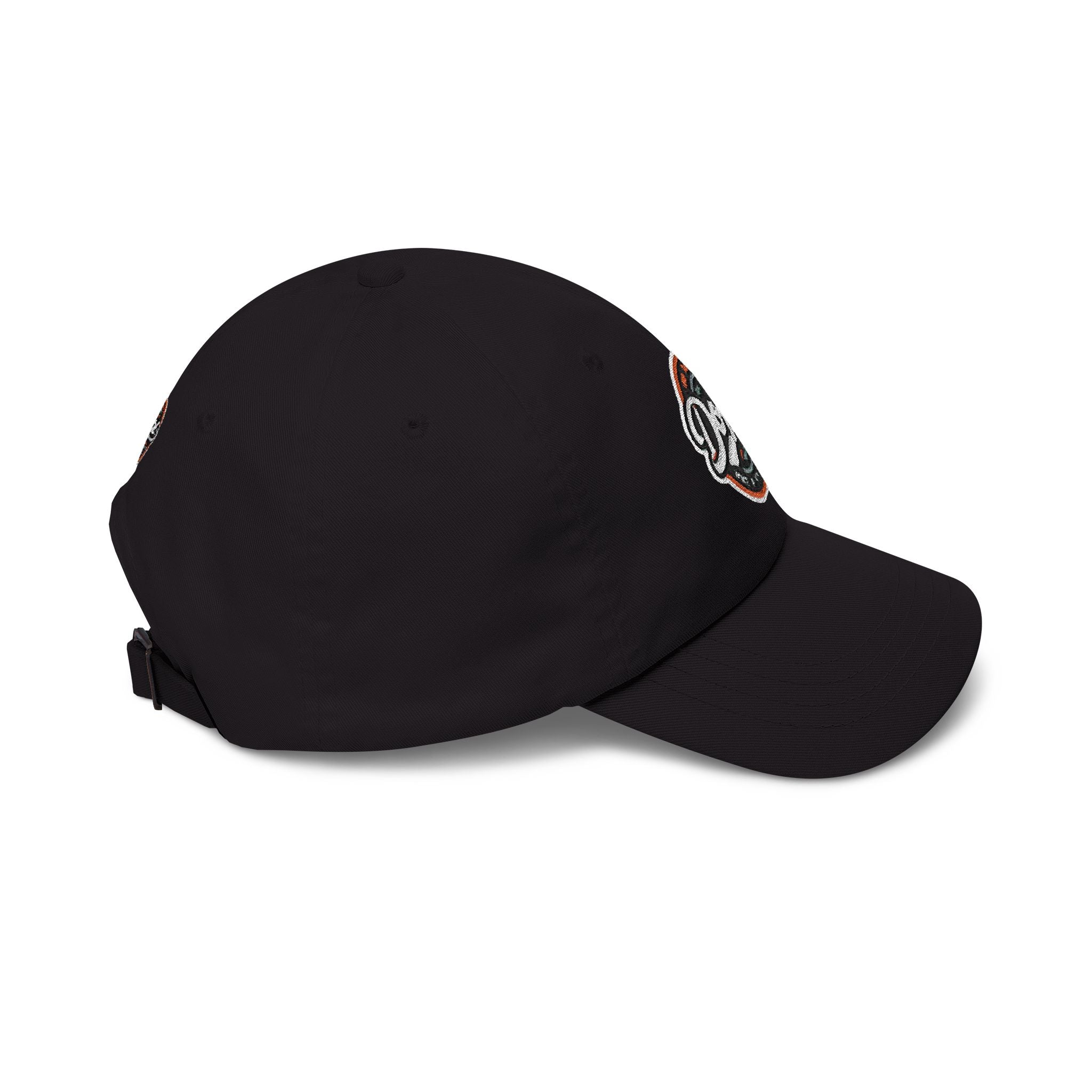 Dope Circle Embroidered Cap — Vintage Retro Logo Baseball Hat