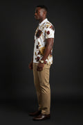 Floral Vintage Polo Shirt for Effortless Style and Ultimate Comfort