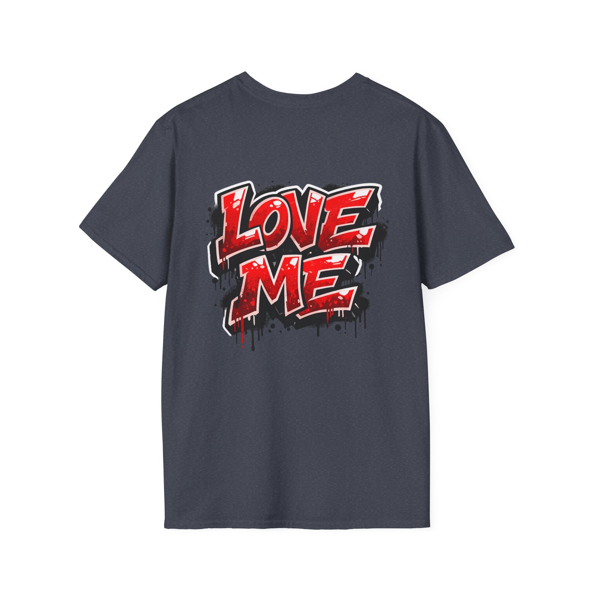 Broken Teddy Bear Graphic Tee — "Love Me" Street Art Shirt Unisex