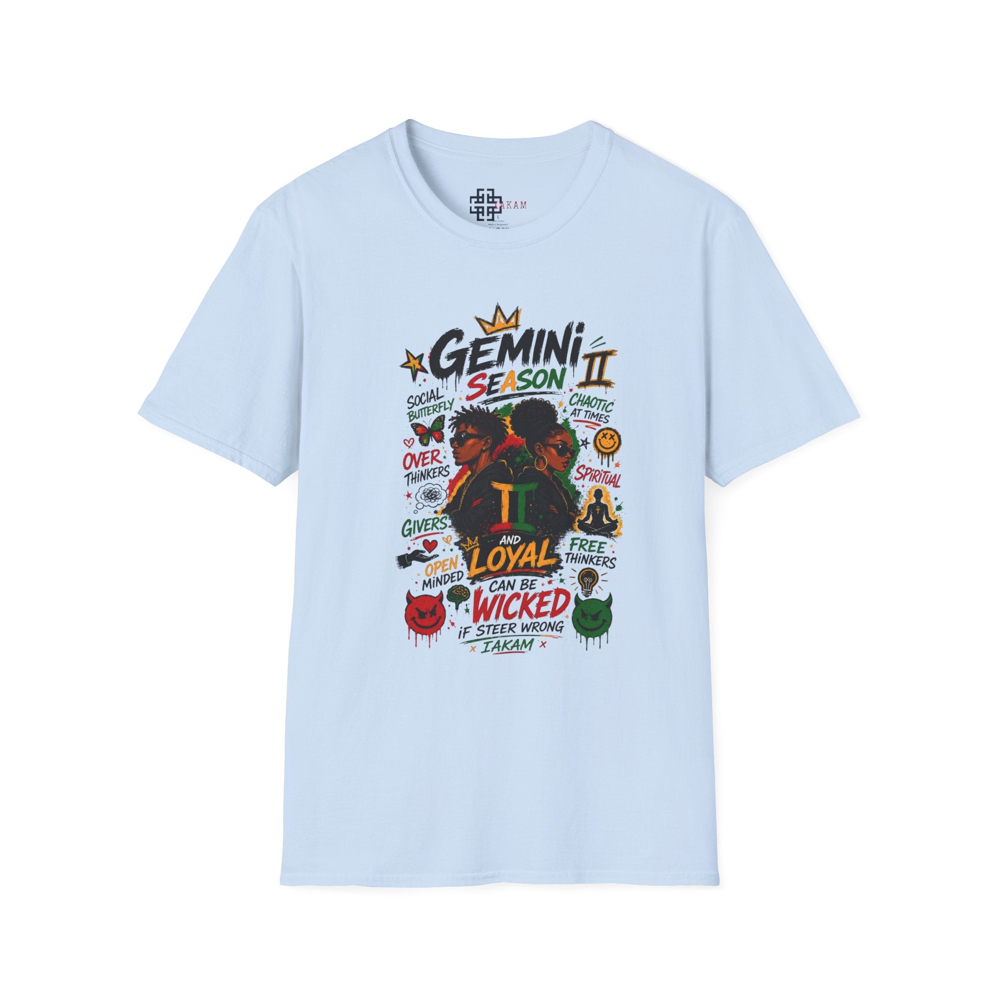 Gemini Zodiac T-Shirt - Gemini Season Graphic Tee for Trendsetters