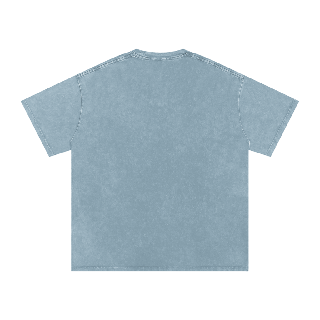 Fuse982 Snow Washed Oversized Cotton T-Shirt