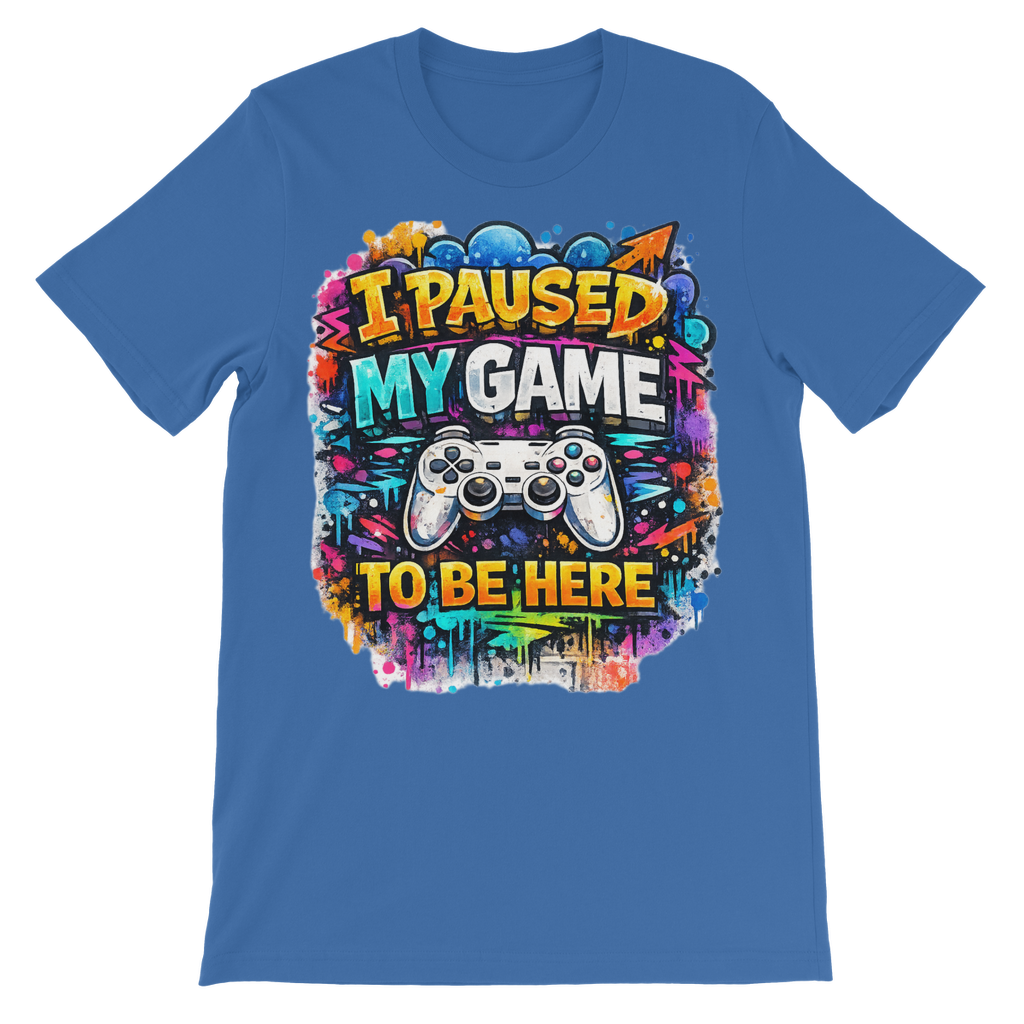 I paused my game Classic Kids T-Shirt
