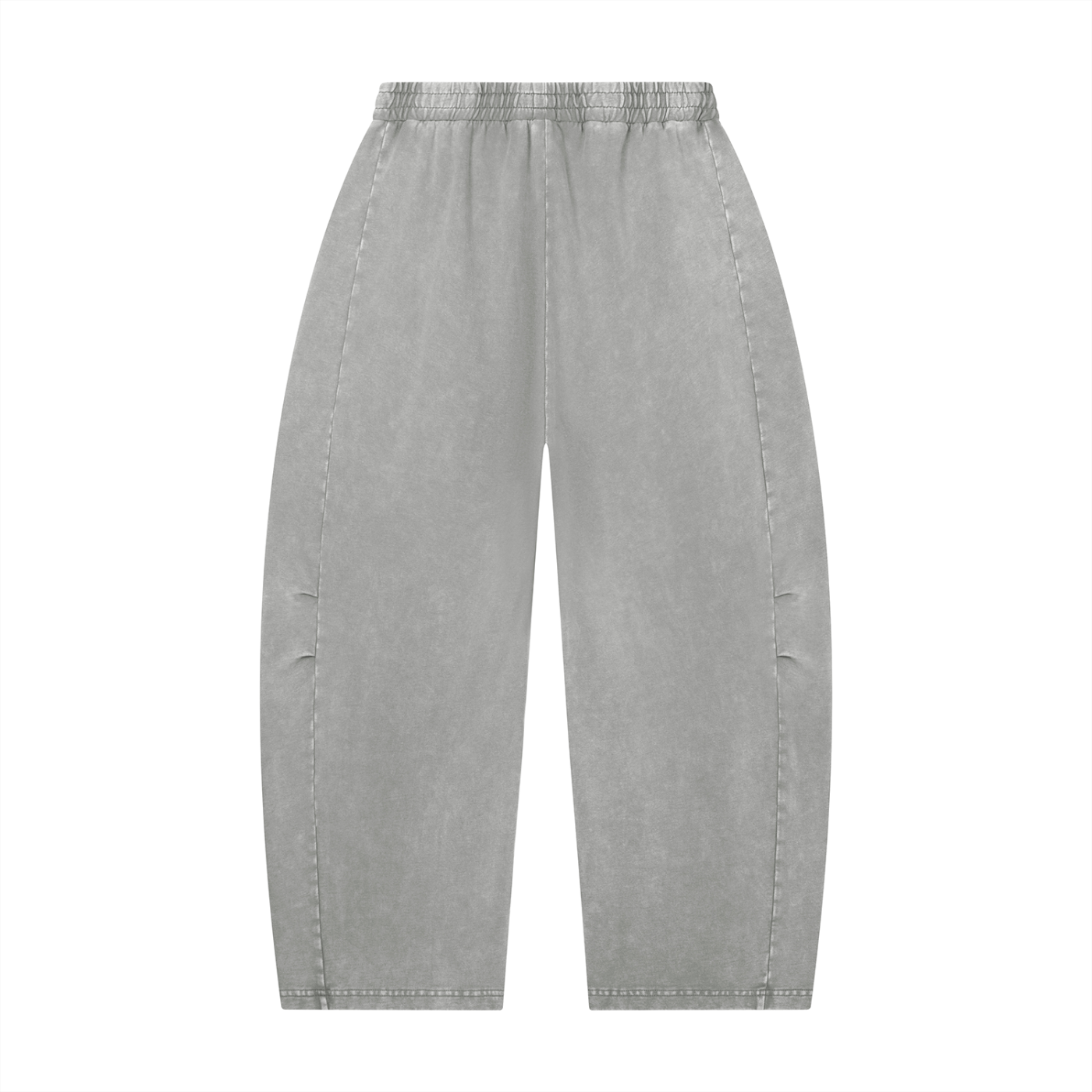 Msfbrownie Unisex Mineral Wash Barrel Leg Pants