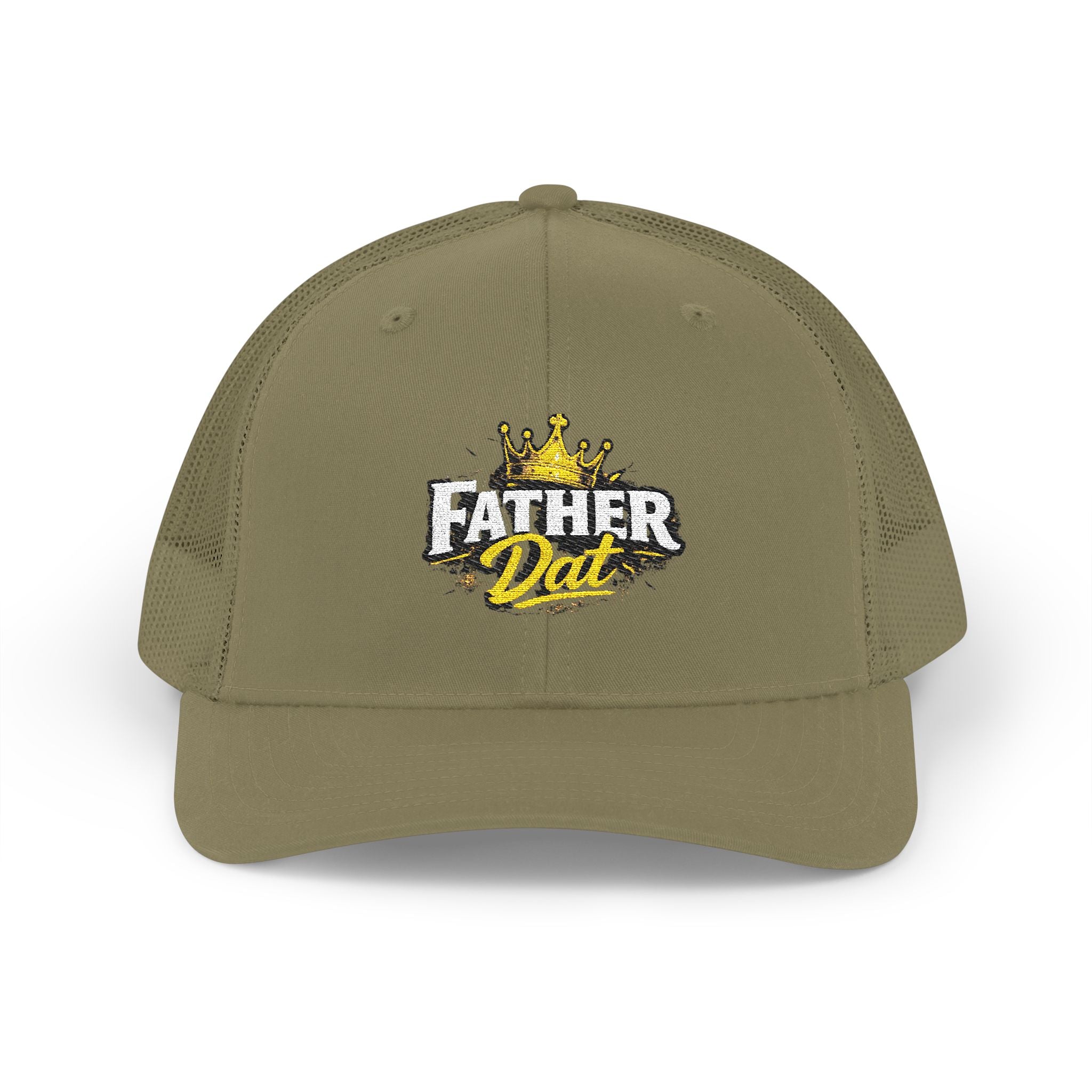 Father Dad Crown Snapback Trucker Cap