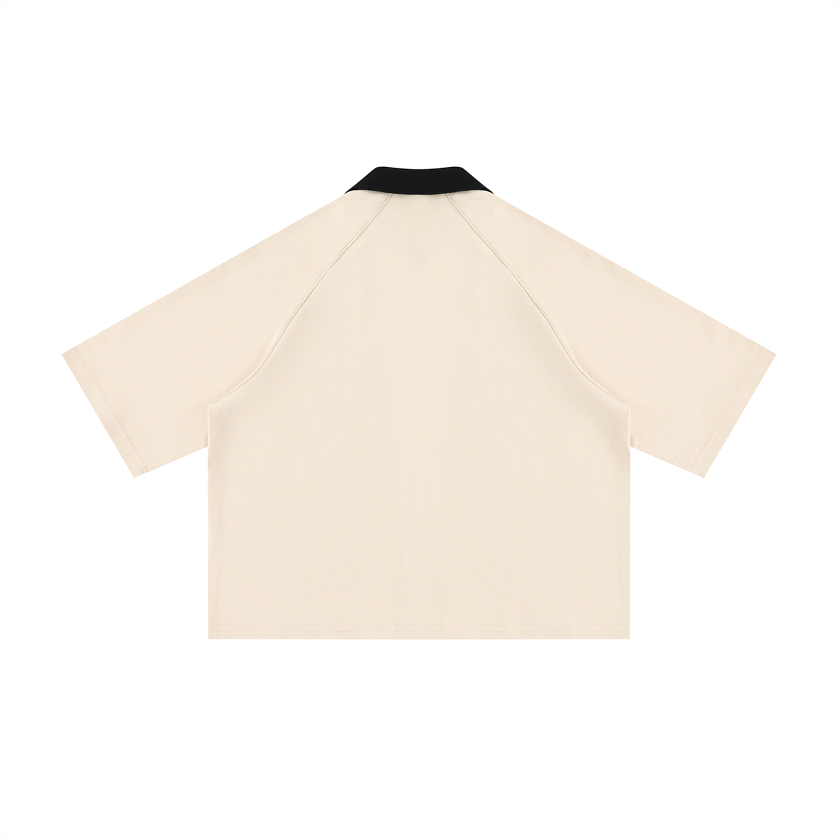 Unisex Color Block Boxy Short Sleeve Shirt