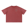 IAKAM Limited Edition  Mineral Wash Boxy Cotton T-Shirt