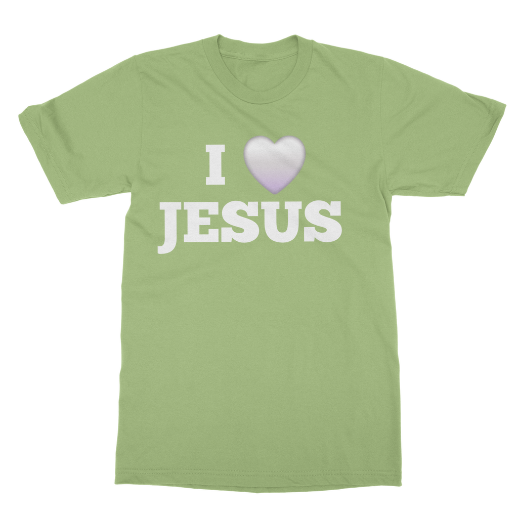 I Love Jesus T-Shirt - Classic Adult Faith-Inspired Christian Apparel