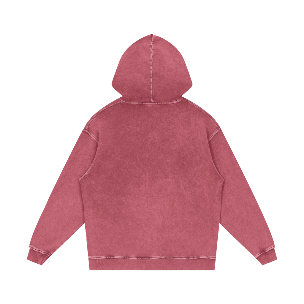 Msfbrownie Washed Loose Cotton Hoodie