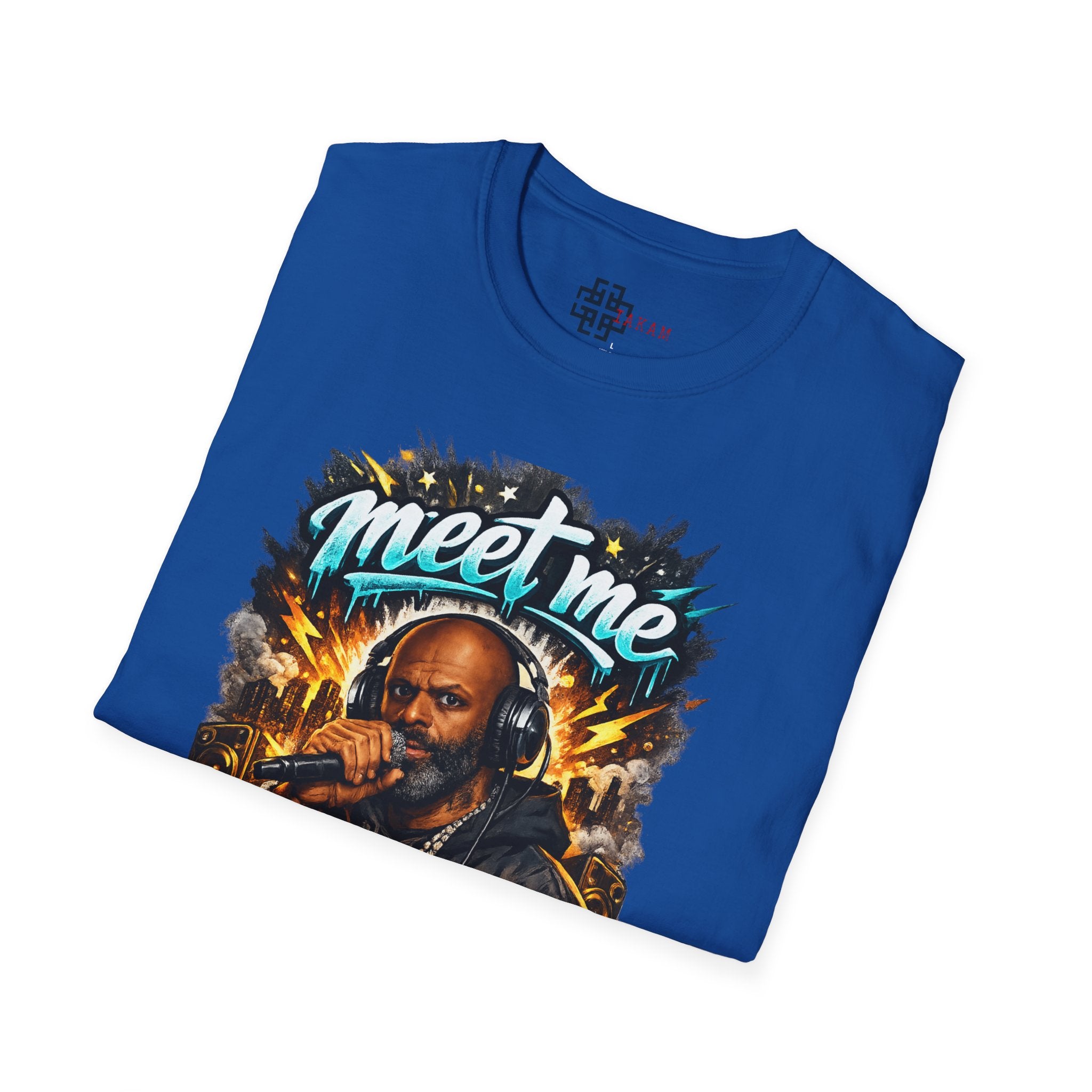 Meet Me Outside Fuse982 Bold Graphic Streetwear T-Shirt - Trendy Urban Fashion