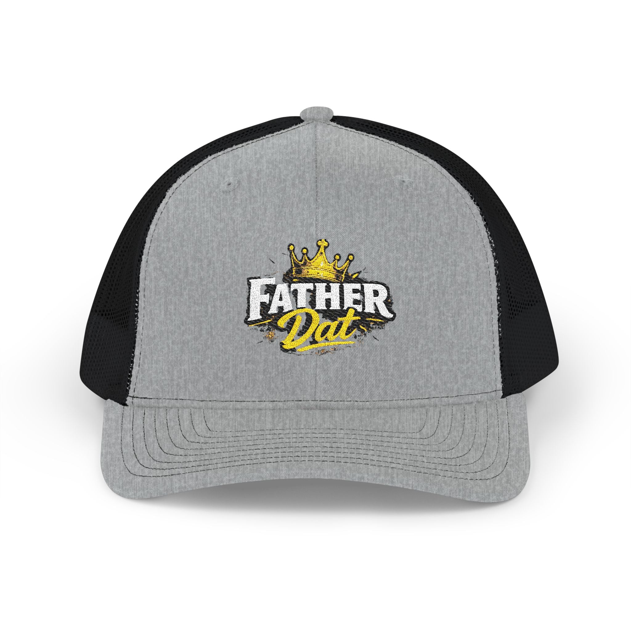 Father Dad Crown Snapback Trucker Cap