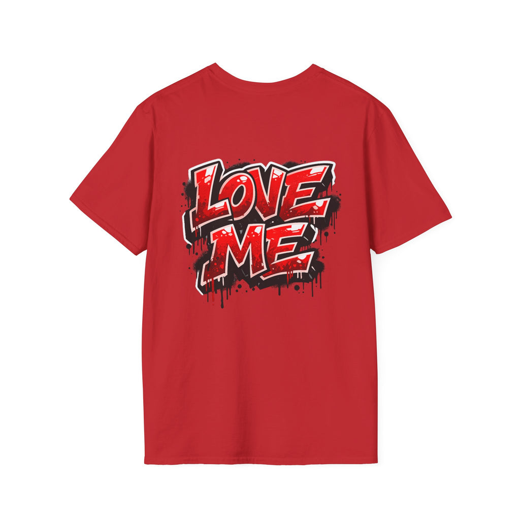 Broken Teddy Bear Graphic Tee — "Love Me" Street Art Shirt Unisex