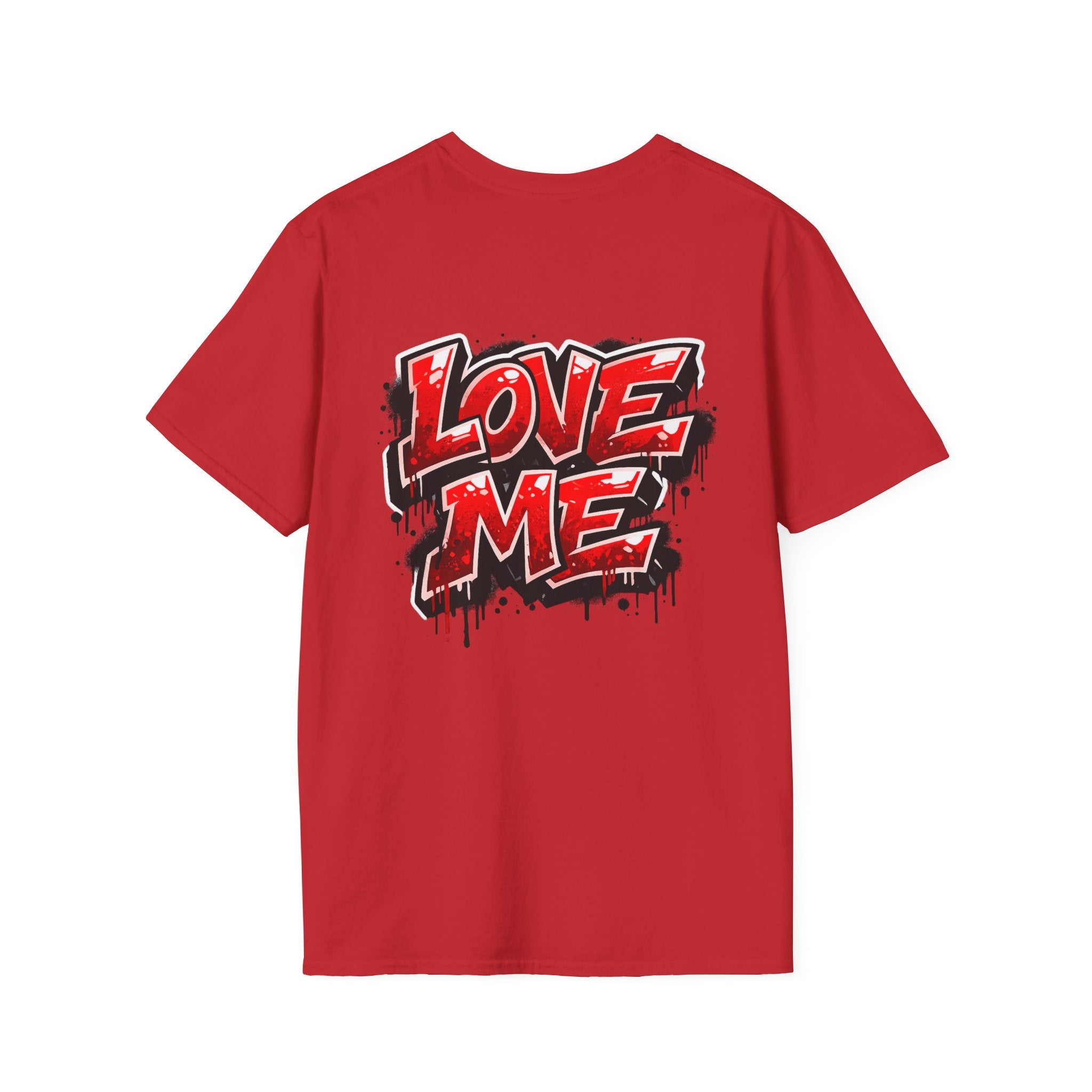 Broken Teddy Bear Graphic Tee — "Love Me" Street Art Shirt Unisex
