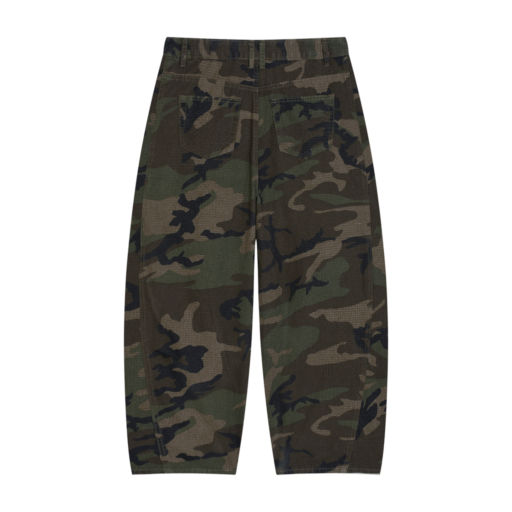 Fuse982 Men’s Camo Barrel Leg Cargo Pants