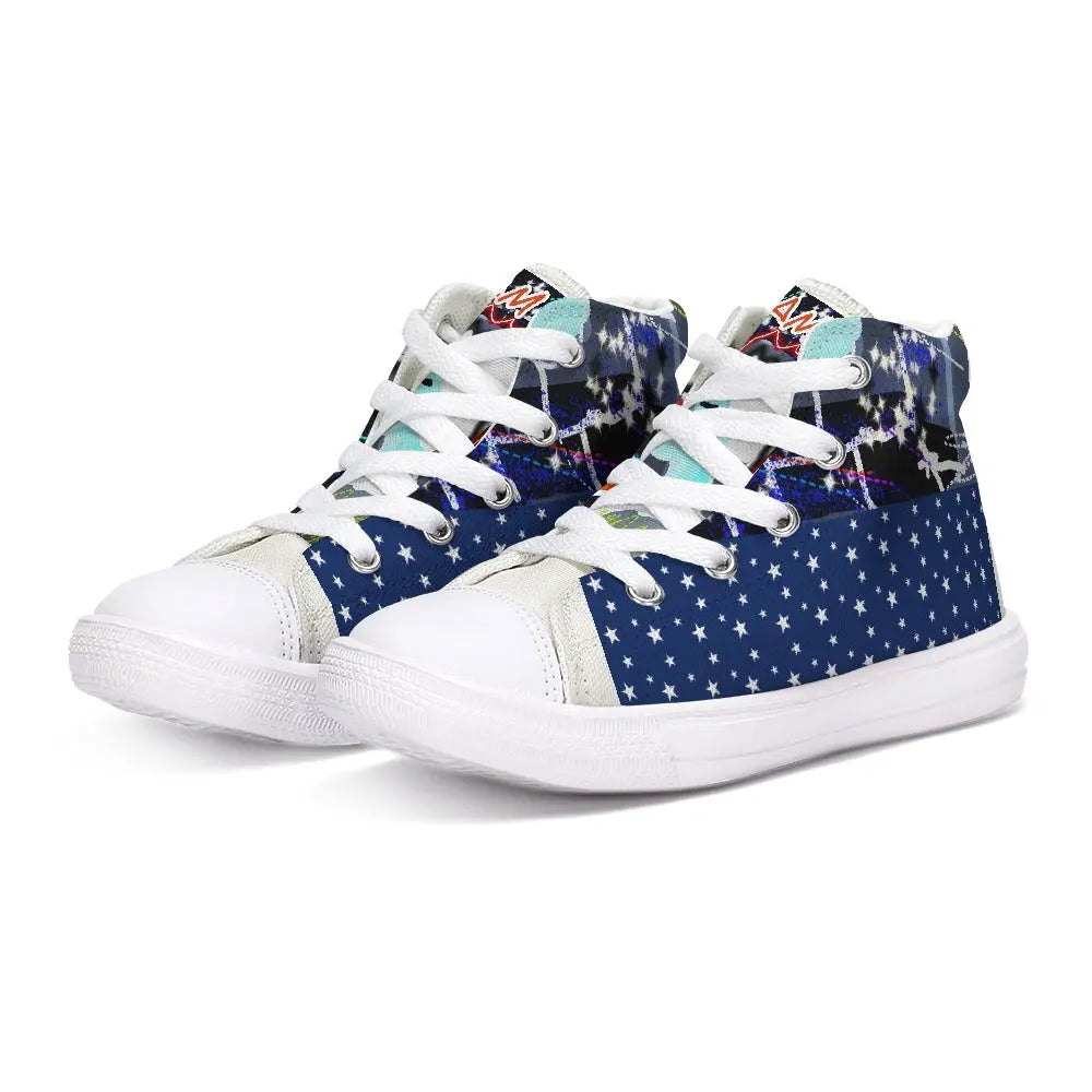 IAKAM Kids Hightop Canvas Shoe IME - IAKAM