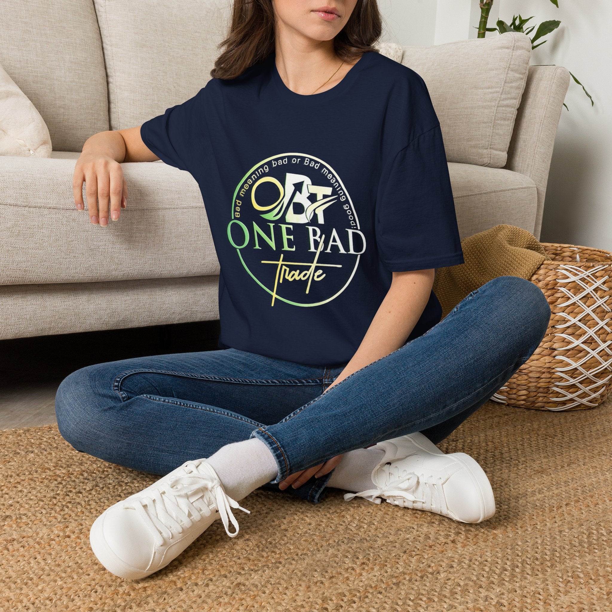 Minimalist Abstract Logo T-Shirt — One/10 Graphic Tee