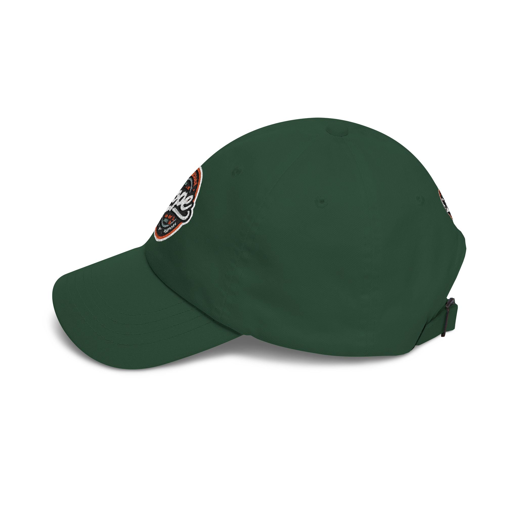 Dope Circle Embroidered Cap — Vintage Retro Logo Baseball Hat