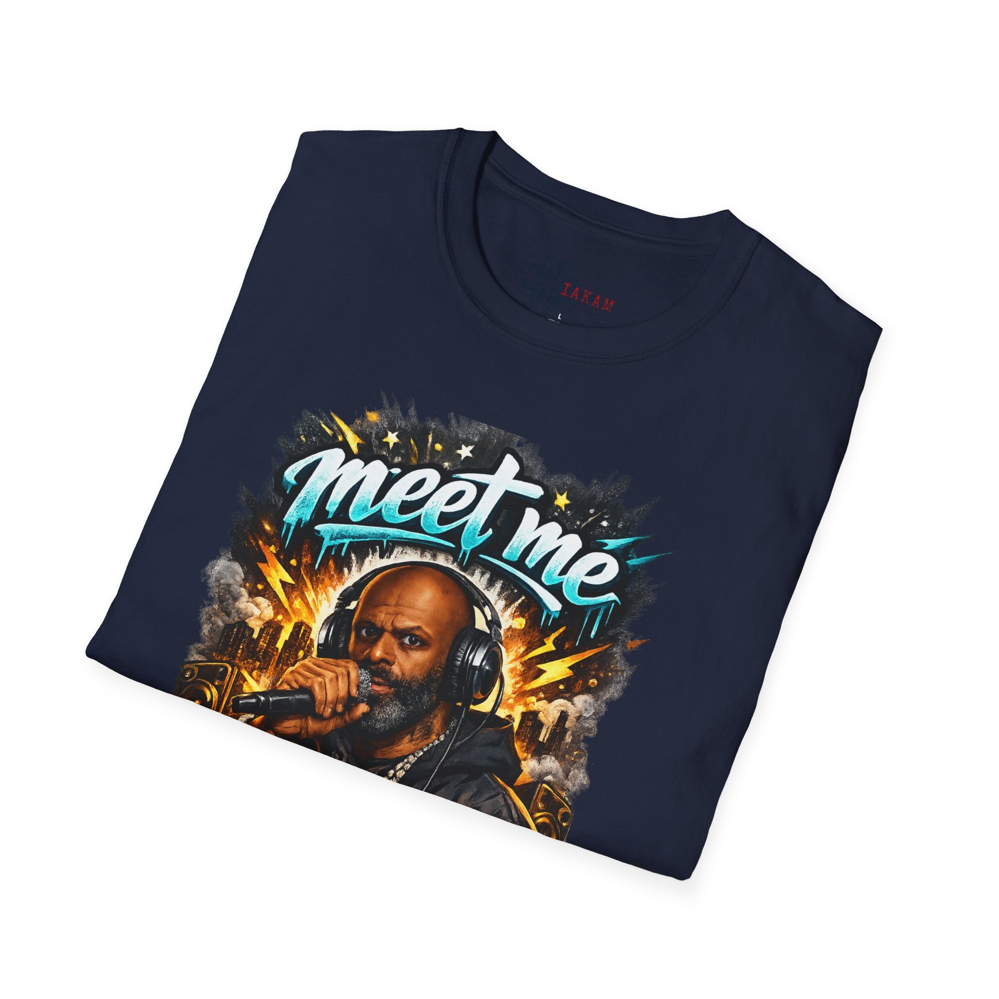 Meet Me Outside Fuse982 Bold Graphic Streetwear T-Shirt - Trendy Urban Fashion