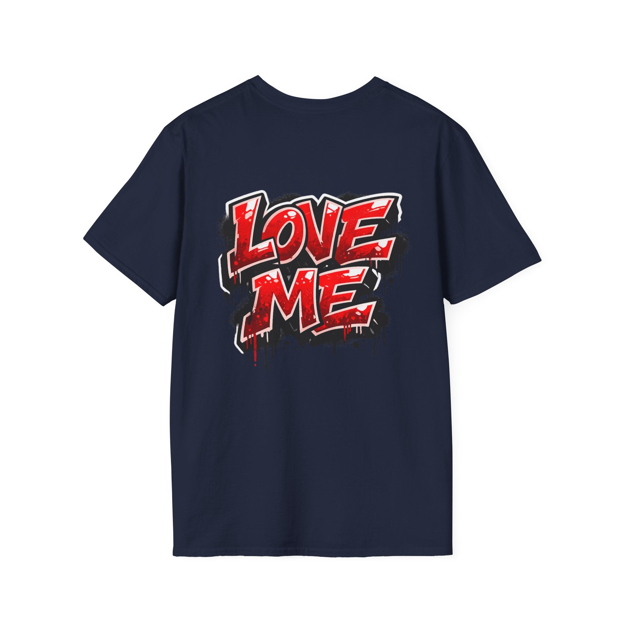 Broken Teddy Bear Graphic Tee — "Love Me" Street Art Shirt Unisex