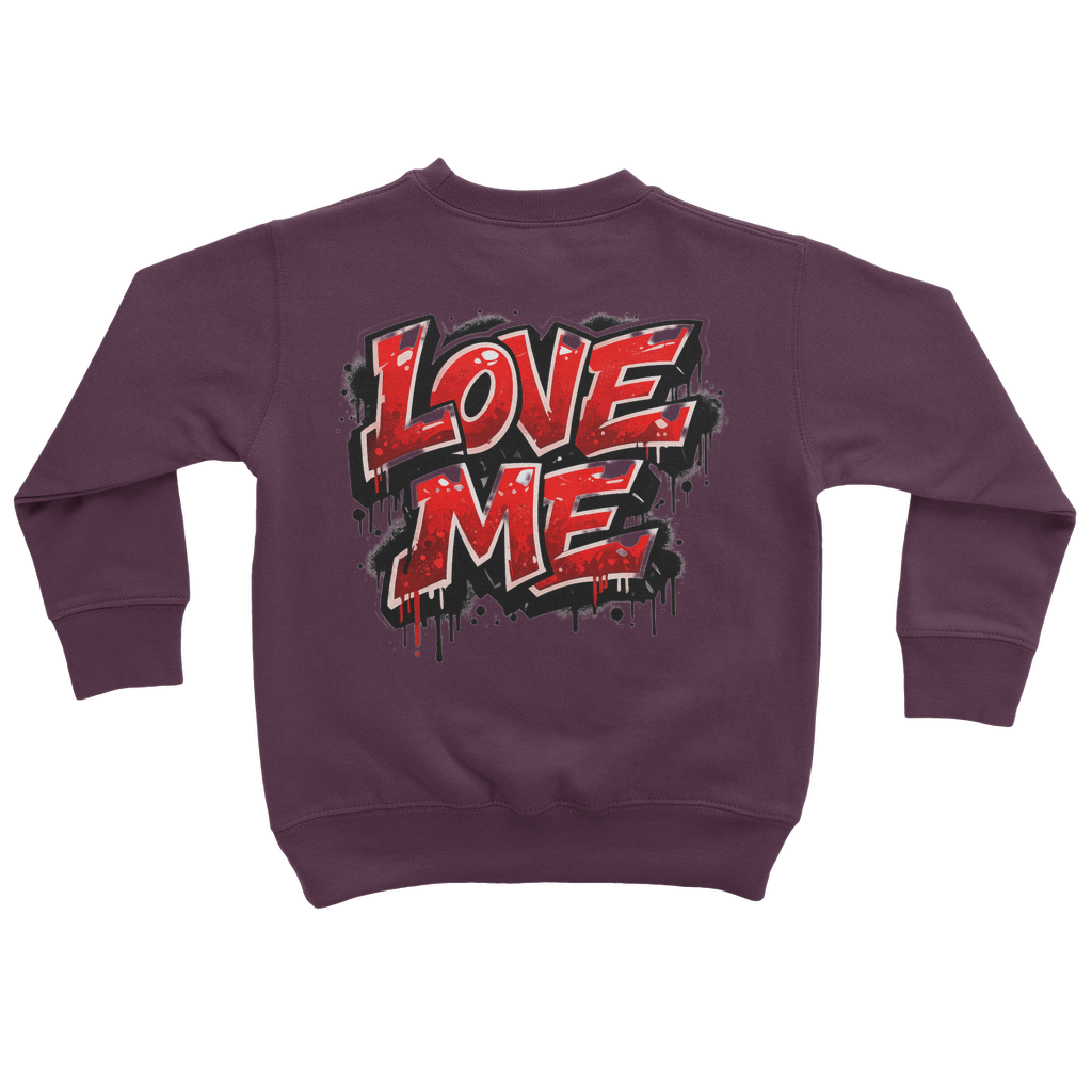 Broken Hearted Bear Classic Kids Sweatshirt