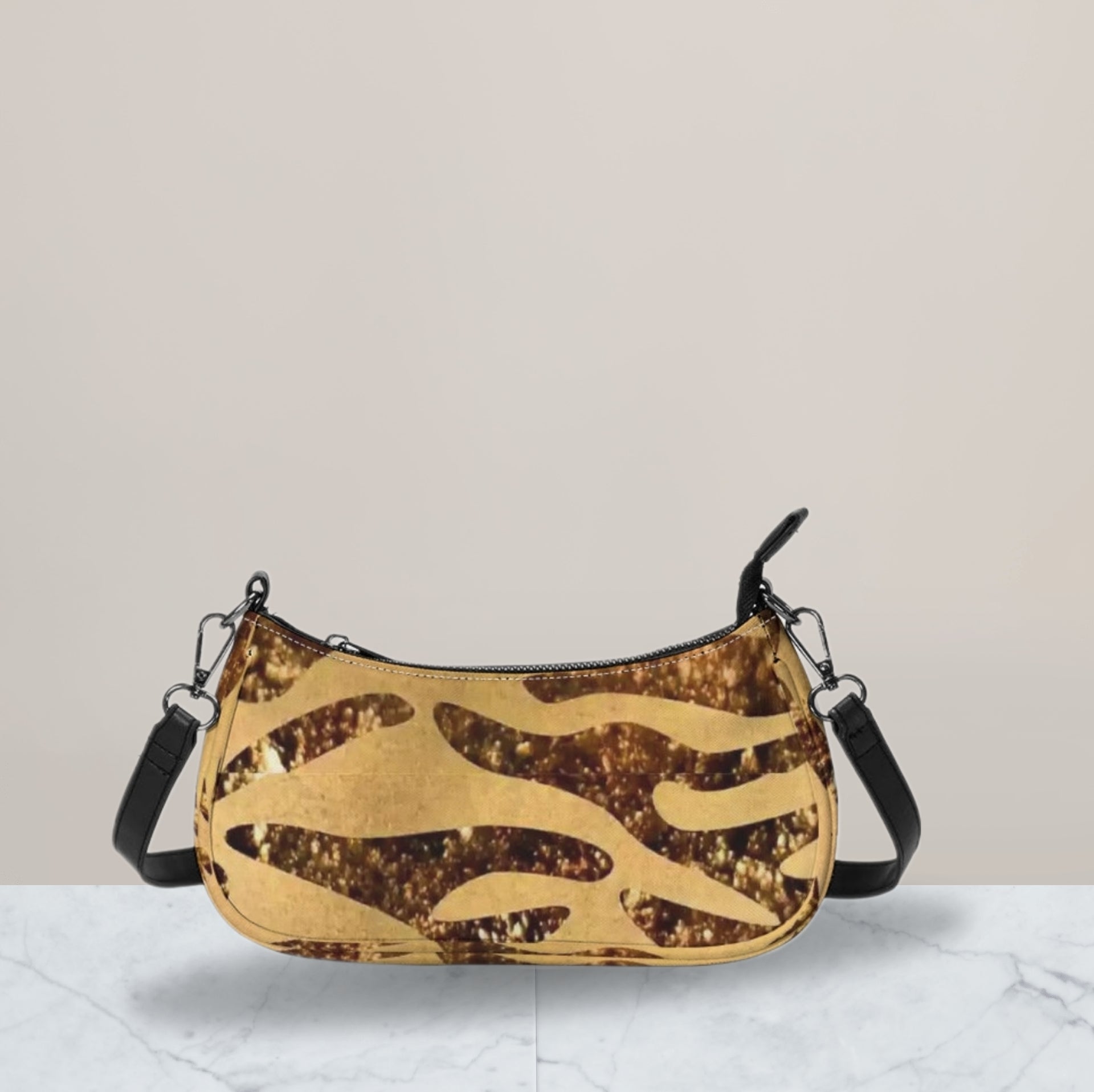 Golden Taz Petite Canvas Pouch - IAKAM