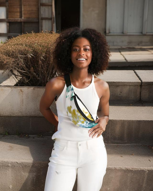 Abstracts  Crossbody Sling Bag - IAKAM