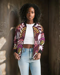 Crazy Skull 1 Women's Bomber Jacket - IAKAM