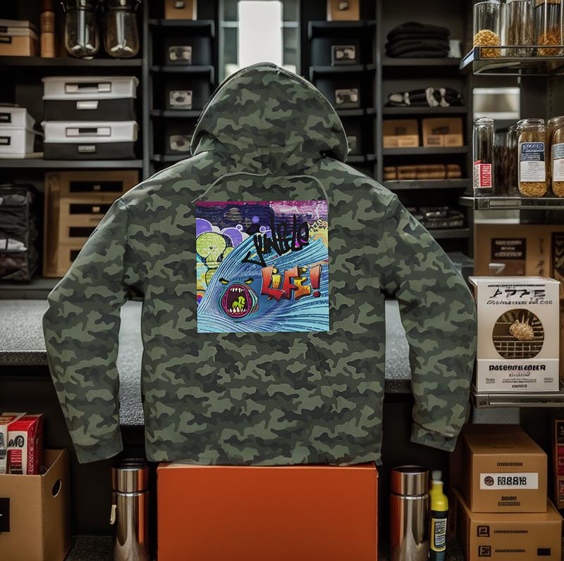 JUNGLE Camouflage Adult Hoodie - IAKAM