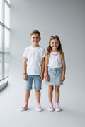 Fusion Kids Hightop Canvas Shoe