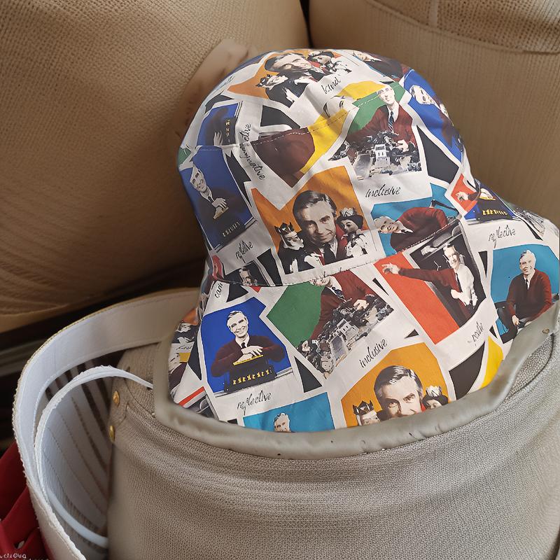 Milady Creates Bucket Hat Mr. Rogers - IAKAM