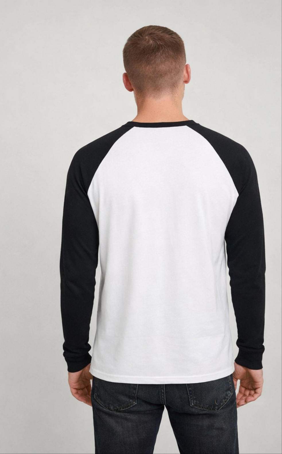 Broken Hearted Bear Shirt - Premium Raglan Long Sleeve for Emotional Comfort