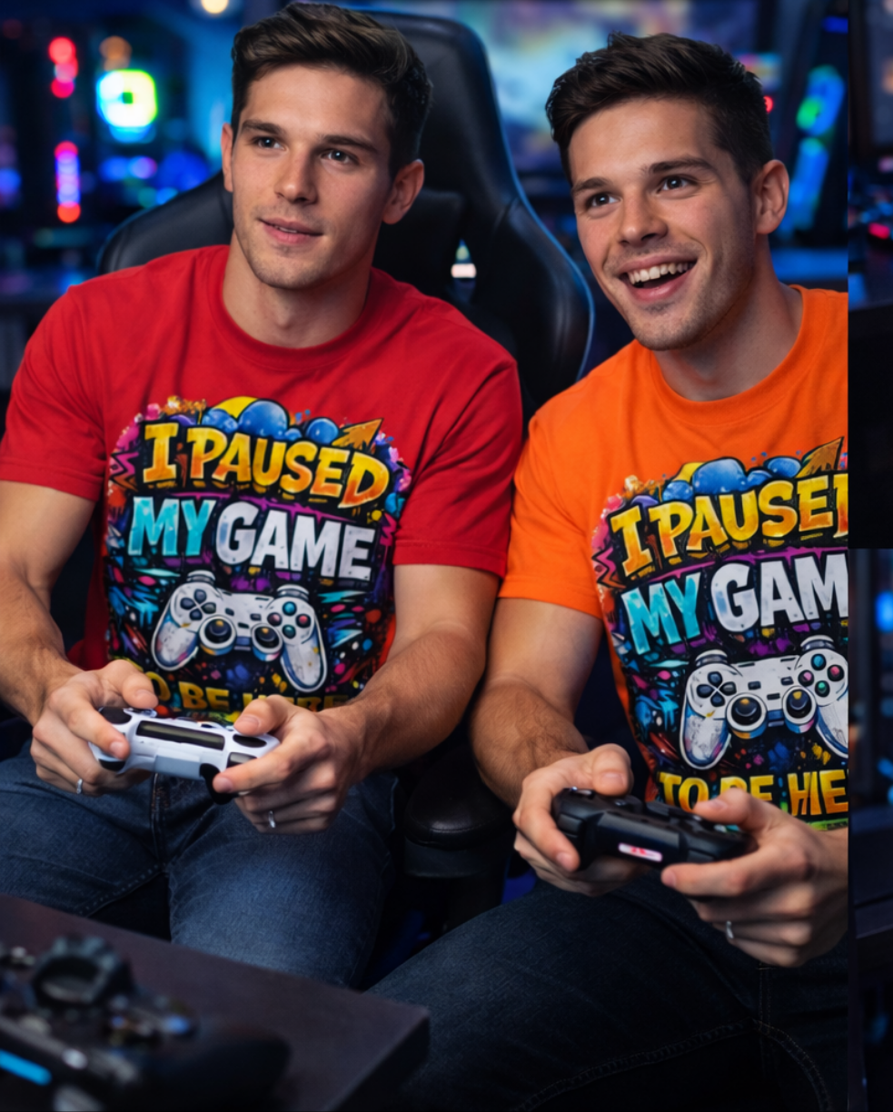 I paused my game Classic Adult T-Shirt