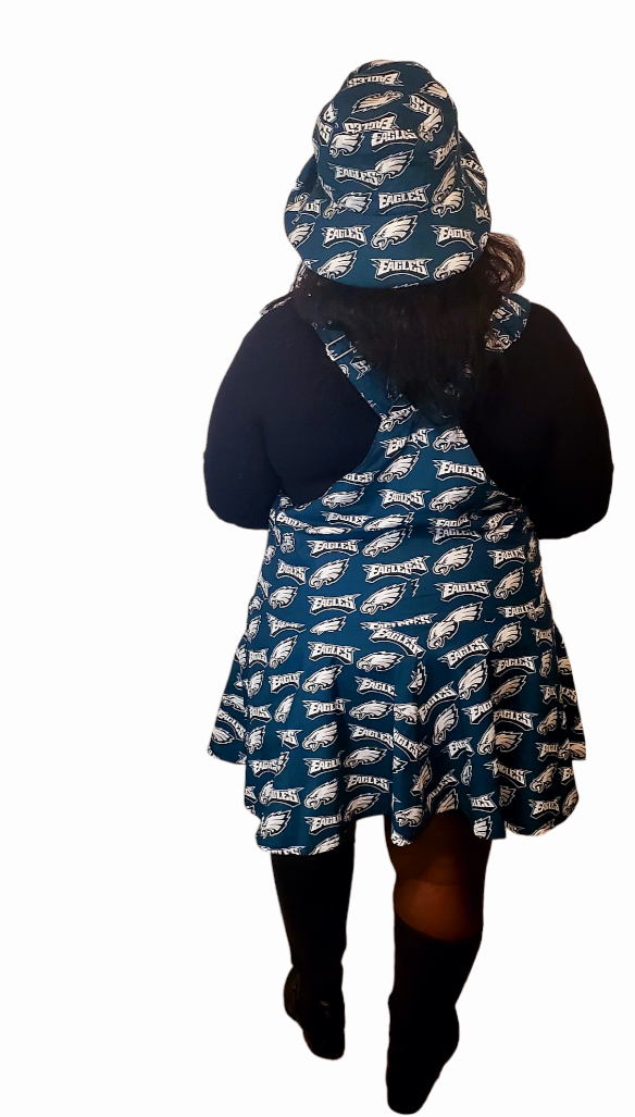 Milady Creates Philadelphia Eagles Overall Unisex - IAKAM
