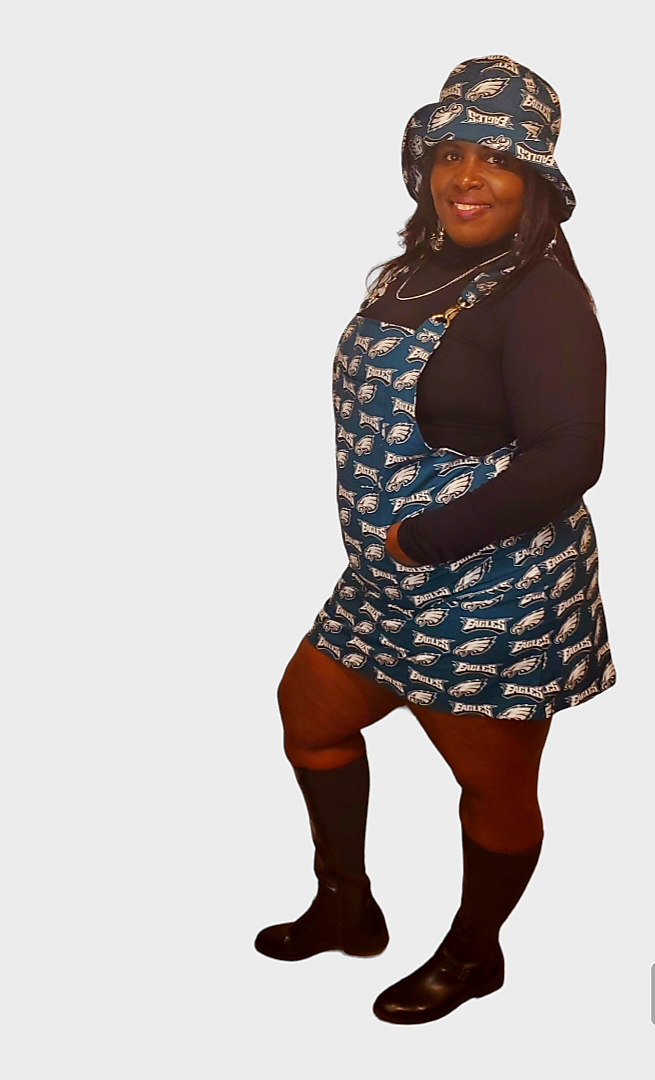 Milady Creates Philadelphia Eagles Overall Unisex - IAKAM