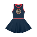 DOPE Women's Color Block A-Line Sleeveless Dress